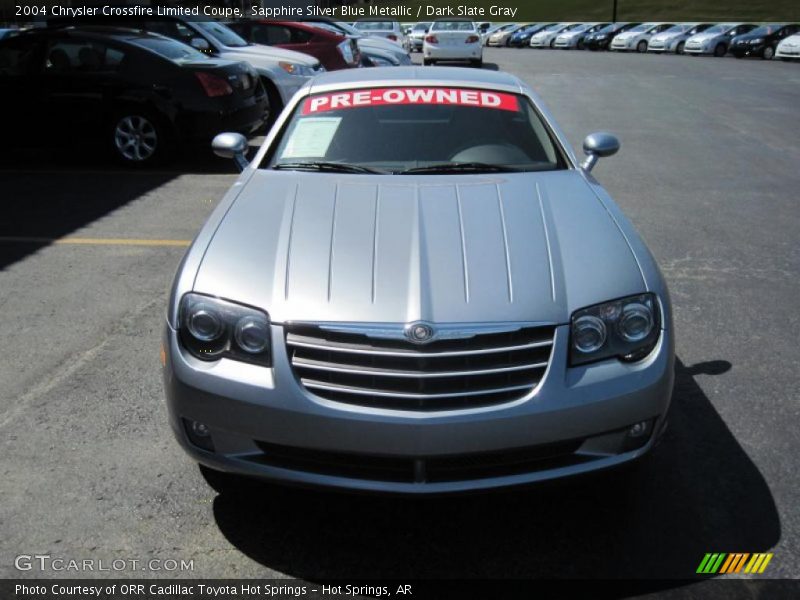 Sapphire Silver Blue Metallic / Dark Slate Gray 2004 Chrysler Crossfire Limited Coupe