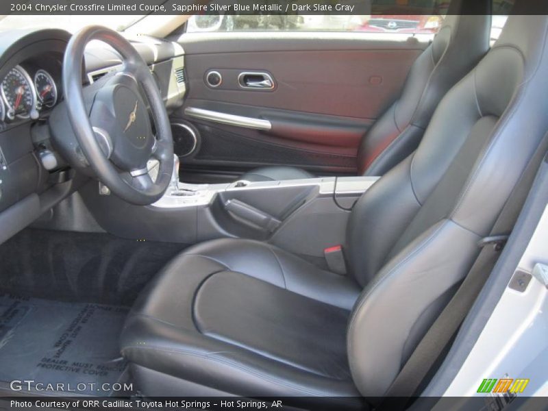 Sapphire Silver Blue Metallic / Dark Slate Gray 2004 Chrysler Crossfire Limited Coupe
