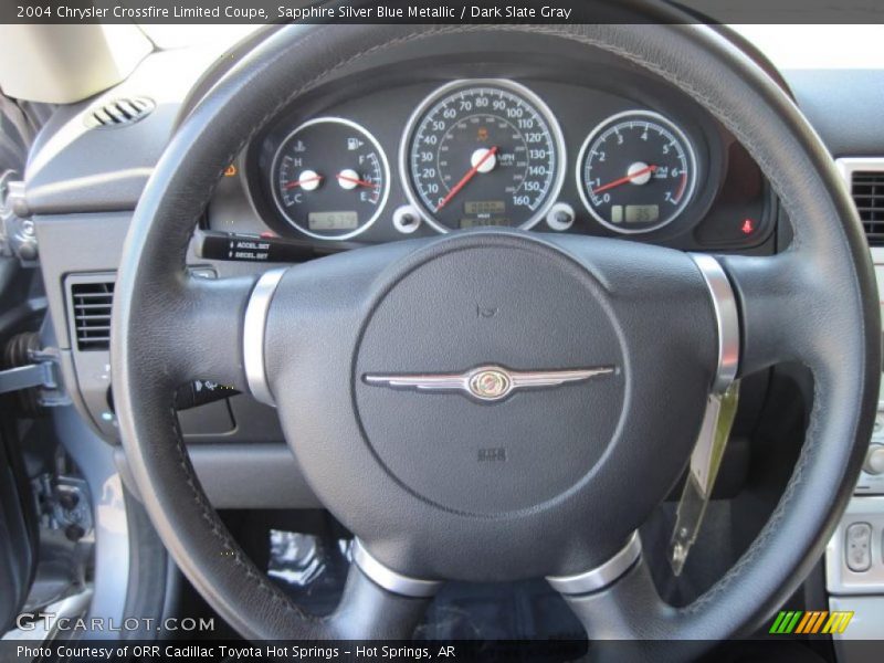Sapphire Silver Blue Metallic / Dark Slate Gray 2004 Chrysler Crossfire Limited Coupe