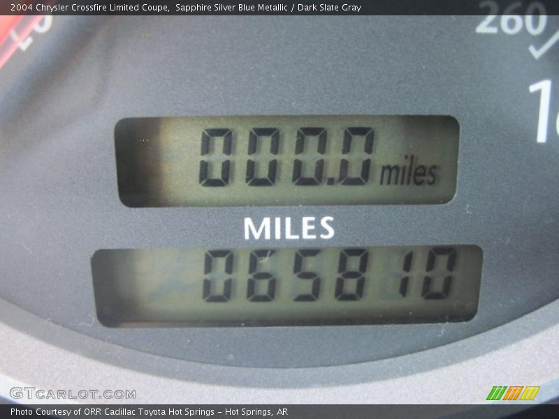 Sapphire Silver Blue Metallic / Dark Slate Gray 2004 Chrysler Crossfire Limited Coupe