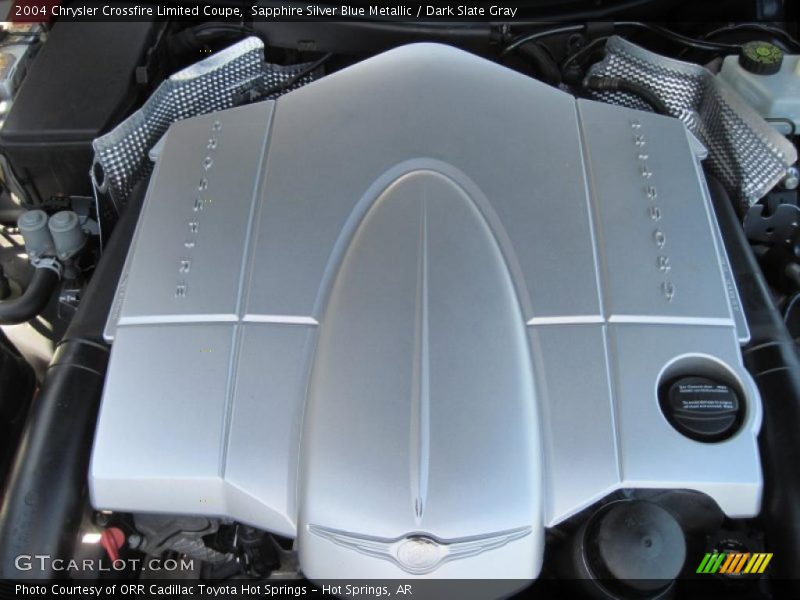 Sapphire Silver Blue Metallic / Dark Slate Gray 2004 Chrysler Crossfire Limited Coupe