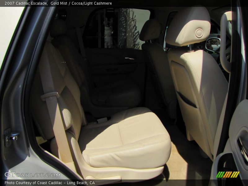 Gold Mist / Cocoa/Light Cashmere 2007 Cadillac Escalade