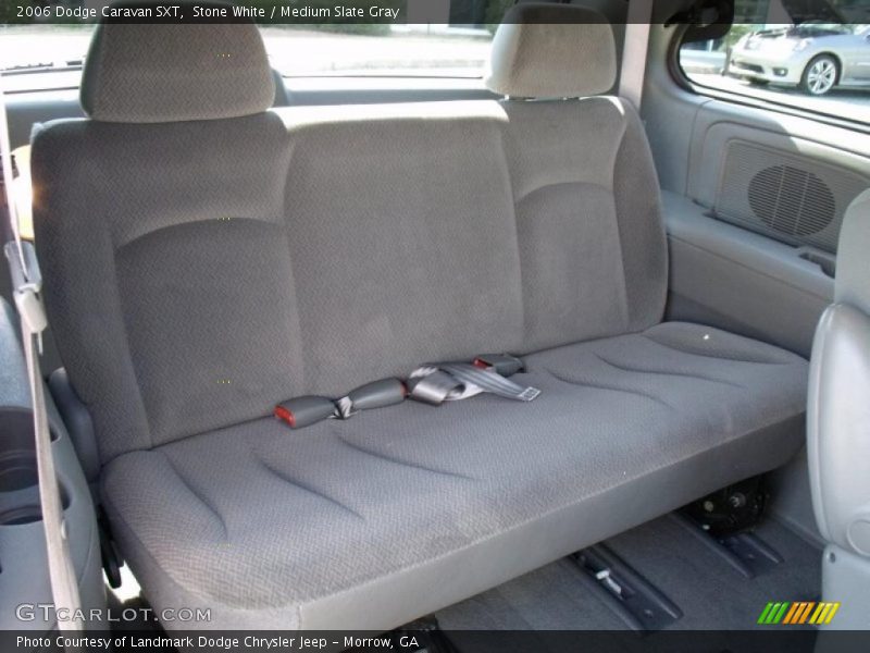 Stone White / Medium Slate Gray 2006 Dodge Caravan SXT