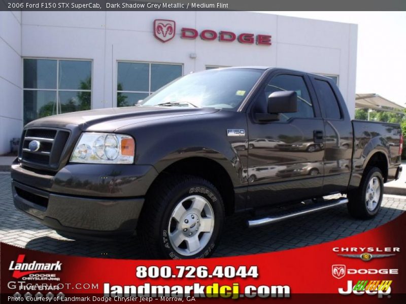 Dark Shadow Grey Metallic / Medium Flint 2006 Ford F150 STX SuperCab