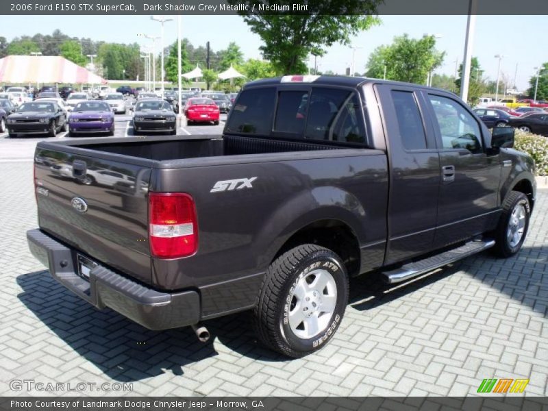 Dark Shadow Grey Metallic / Medium Flint 2006 Ford F150 STX SuperCab