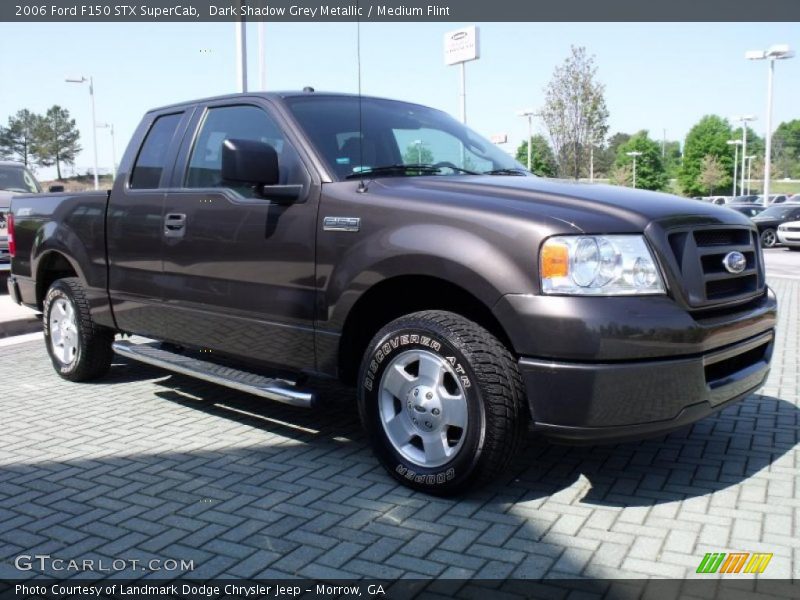 Dark Shadow Grey Metallic / Medium Flint 2006 Ford F150 STX SuperCab