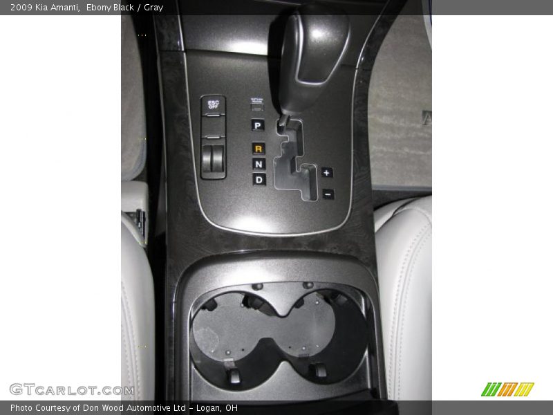Ebony Black / Gray 2009 Kia Amanti