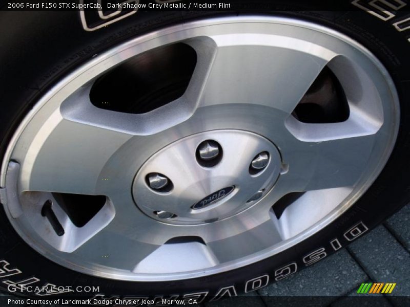Dark Shadow Grey Metallic / Medium Flint 2006 Ford F150 STX SuperCab
