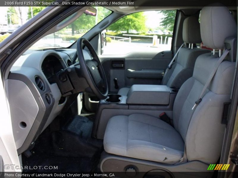 Dark Shadow Grey Metallic / Medium Flint 2006 Ford F150 STX SuperCab