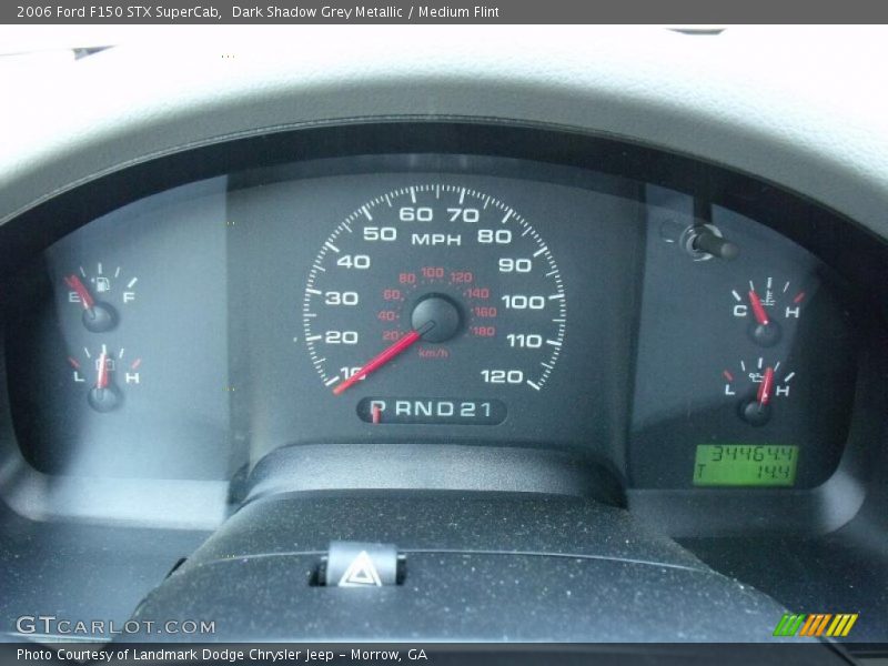 Dark Shadow Grey Metallic / Medium Flint 2006 Ford F150 STX SuperCab