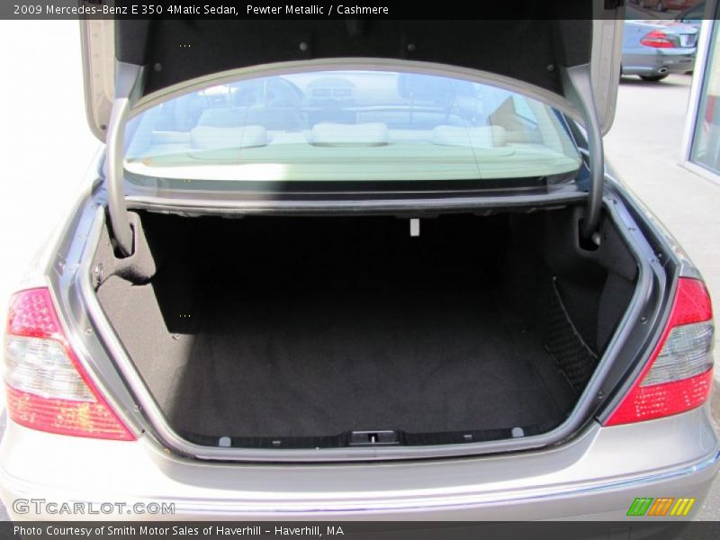 Pewter Metallic / Cashmere 2009 Mercedes-Benz E 350 4Matic Sedan