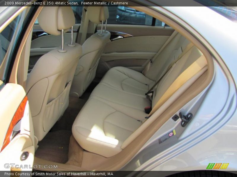 Pewter Metallic / Cashmere 2009 Mercedes-Benz E 350 4Matic Sedan
