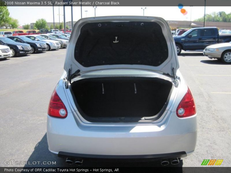 Radiant Silver Metallic / Charcoal Black 2008 Nissan Maxima 3.5 SE