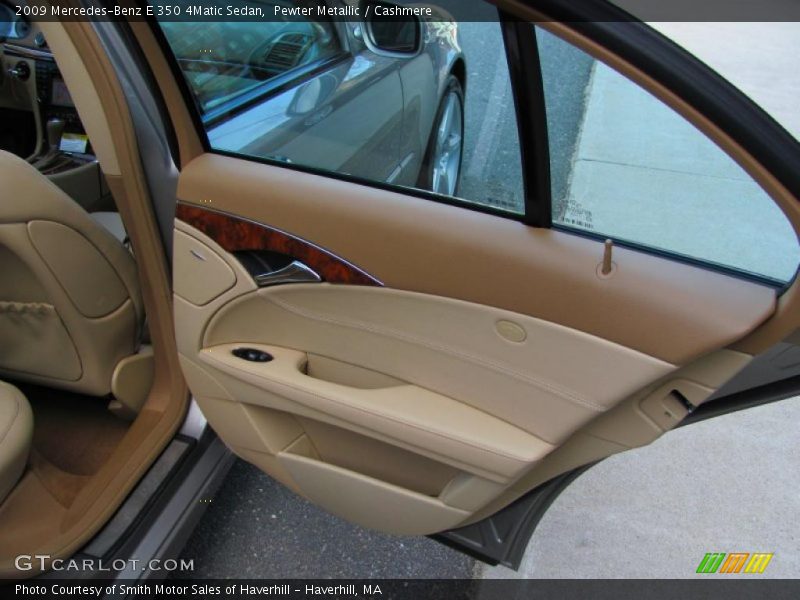 Pewter Metallic / Cashmere 2009 Mercedes-Benz E 350 4Matic Sedan