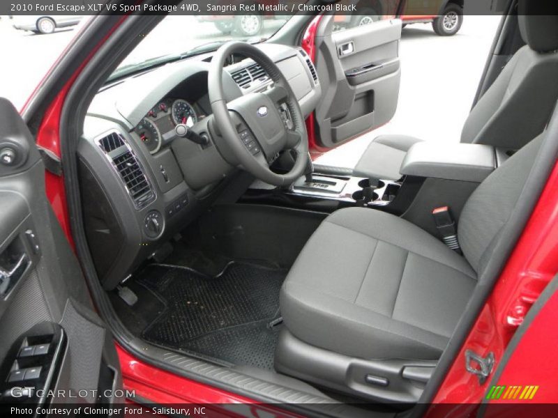 Sangria Red Metallic / Charcoal Black 2010 Ford Escape XLT V6 Sport Package 4WD