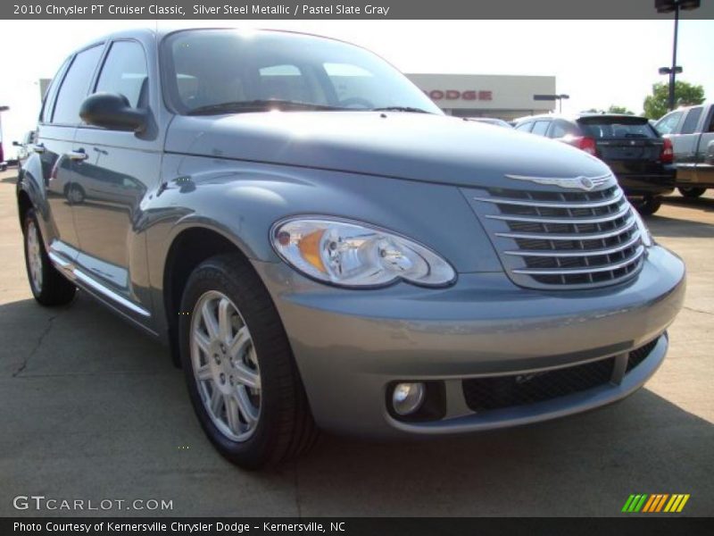 Silver Steel Metallic / Pastel Slate Gray 2010 Chrysler PT Cruiser Classic