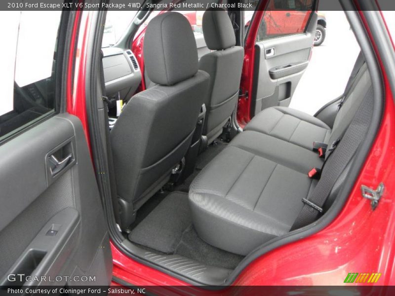 Sangria Red Metallic / Charcoal Black 2010 Ford Escape XLT V6 Sport Package 4WD