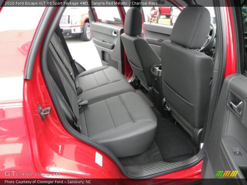 Sangria Red Metallic / Charcoal Black 2010 Ford Escape XLT V6 Sport Package 4WD