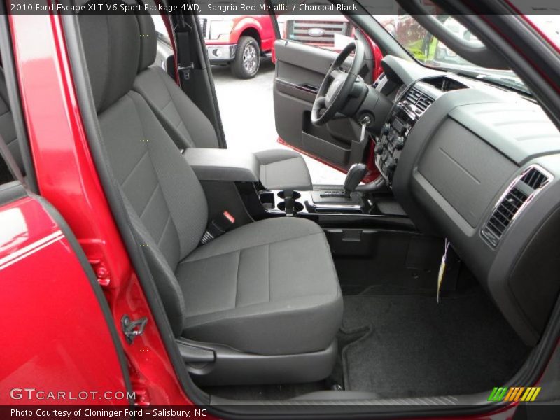 Sangria Red Metallic / Charcoal Black 2010 Ford Escape XLT V6 Sport Package 4WD