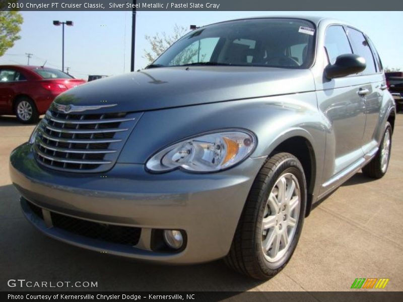 Silver Steel Metallic / Pastel Slate Gray 2010 Chrysler PT Cruiser Classic