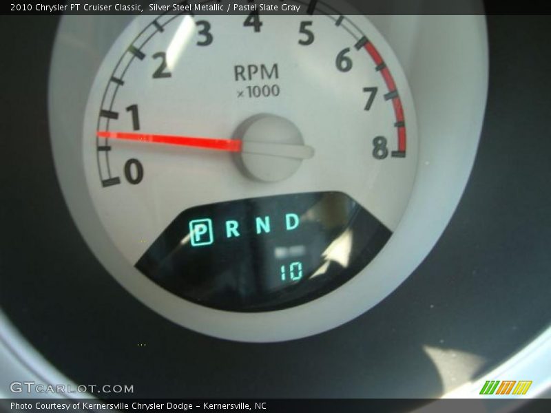 Silver Steel Metallic / Pastel Slate Gray 2010 Chrysler PT Cruiser Classic
