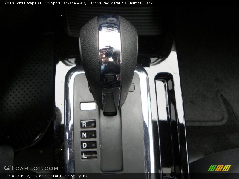 Sangria Red Metallic / Charcoal Black 2010 Ford Escape XLT V6 Sport Package 4WD