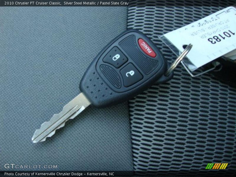 Silver Steel Metallic / Pastel Slate Gray 2010 Chrysler PT Cruiser Classic