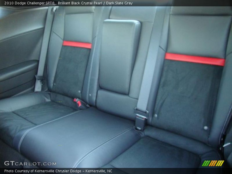 Brilliant Black Crystal Pearl / Dark Slate Gray 2010 Dodge Challenger SRT8