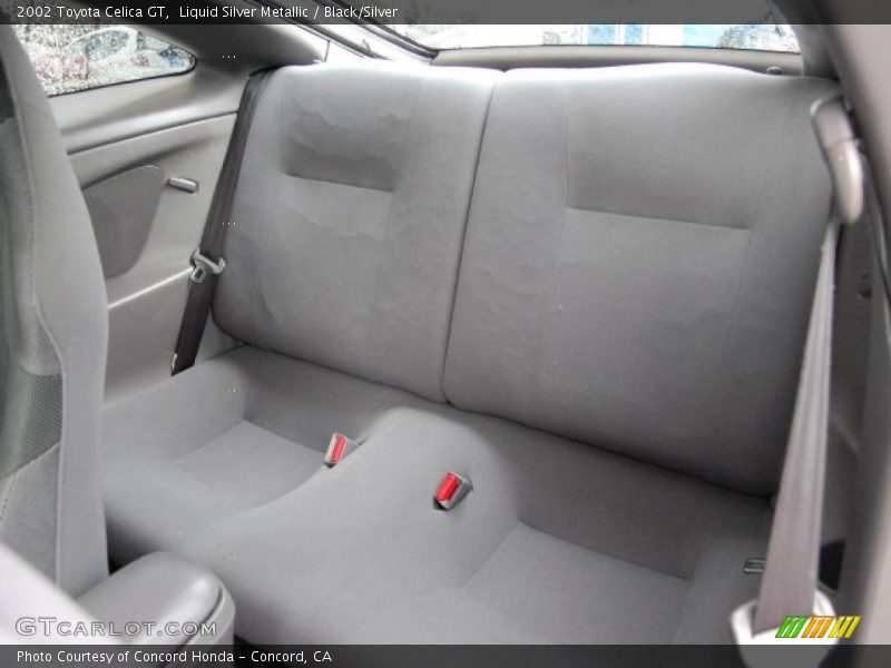Liquid Silver Metallic / Black/Silver 2002 Toyota Celica GT