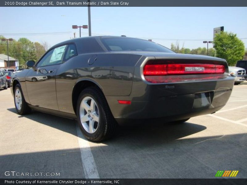 Dark Titanium Metallic / Dark Slate Gray 2010 Dodge Challenger SE