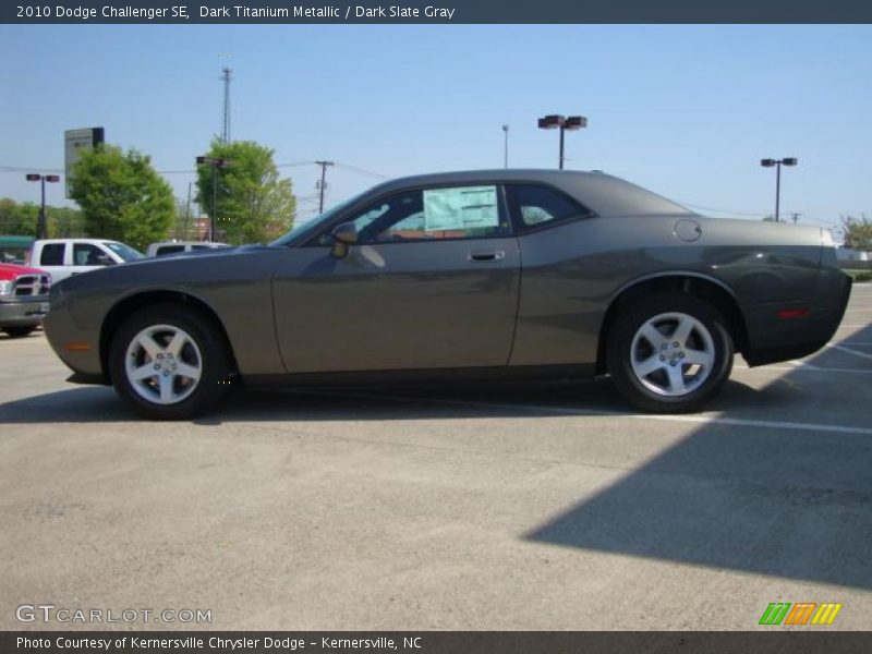 Dark Titanium Metallic / Dark Slate Gray 2010 Dodge Challenger SE