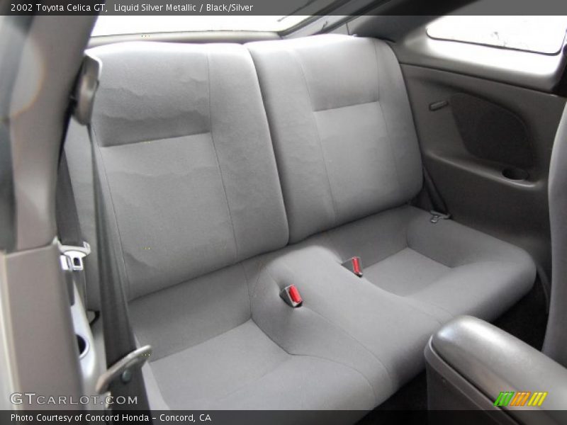 Liquid Silver Metallic / Black/Silver 2002 Toyota Celica GT