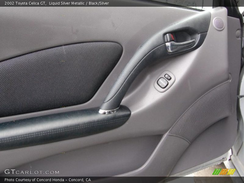 Liquid Silver Metallic / Black/Silver 2002 Toyota Celica GT