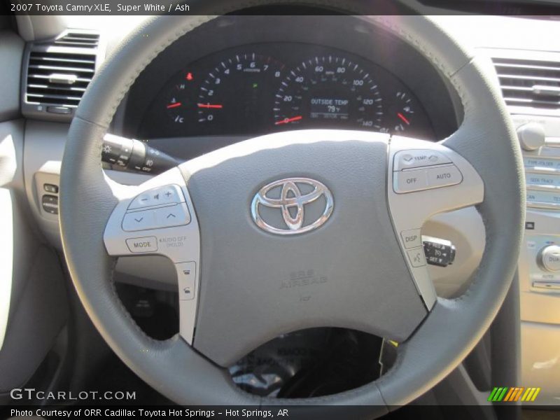 Super White / Ash 2007 Toyota Camry XLE