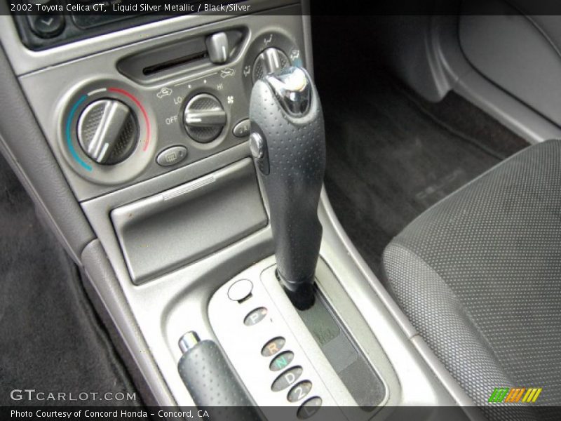 Liquid Silver Metallic / Black/Silver 2002 Toyota Celica GT