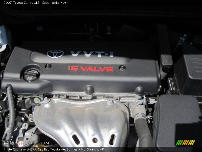 Super White / Ash 2007 Toyota Camry XLE