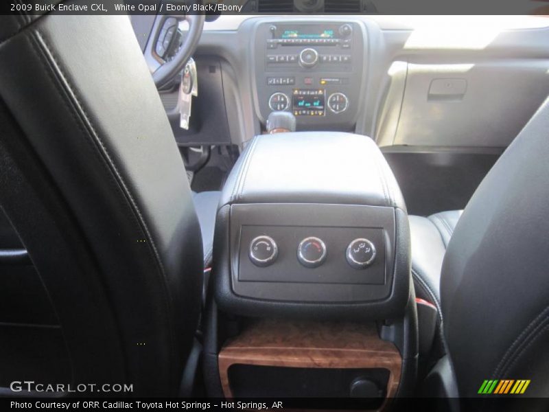 White Opal / Ebony Black/Ebony 2009 Buick Enclave CXL