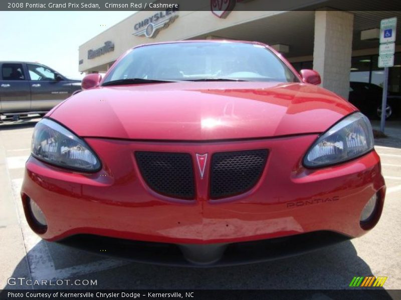 Crimson Red / Cashmere 2008 Pontiac Grand Prix Sedan