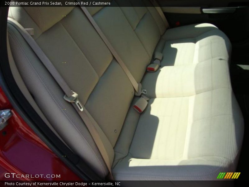 Crimson Red / Cashmere 2008 Pontiac Grand Prix Sedan