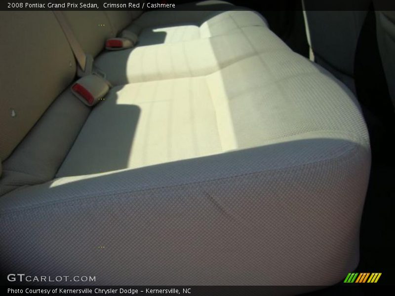 Crimson Red / Cashmere 2008 Pontiac Grand Prix Sedan