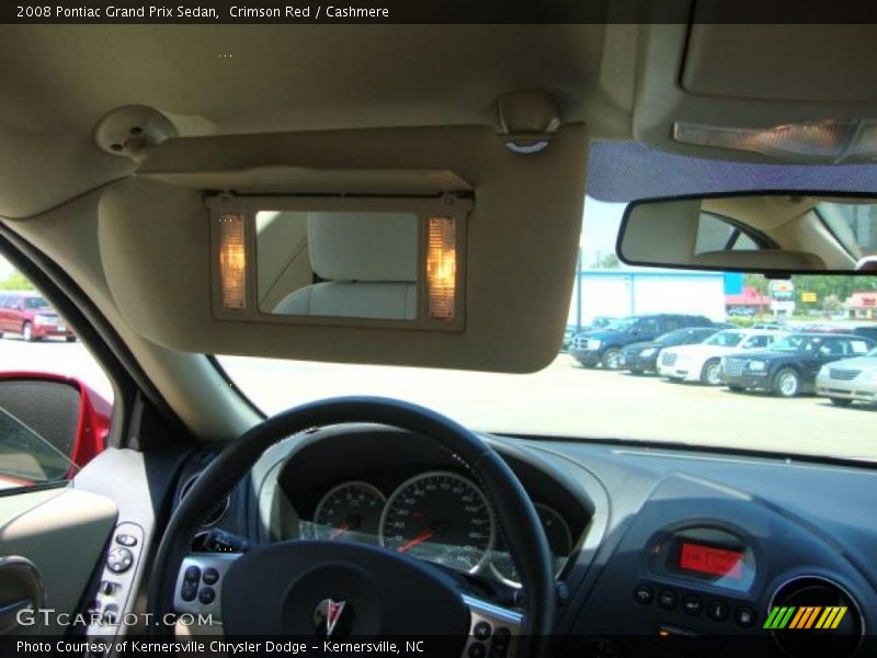 Crimson Red / Cashmere 2008 Pontiac Grand Prix Sedan