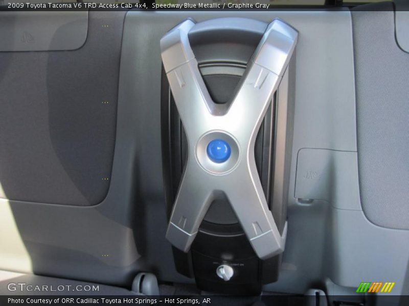 Speedway Blue Metallic / Graphite Gray 2009 Toyota Tacoma V6 TRD Access Cab 4x4