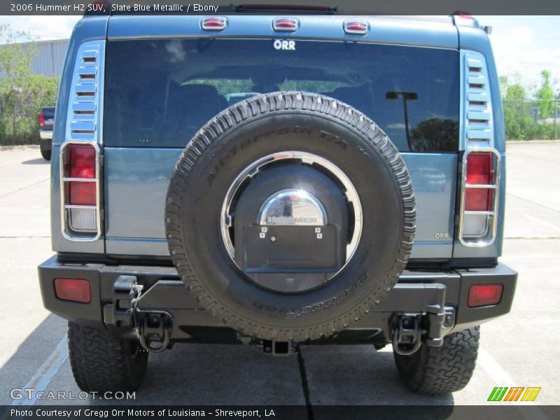 Slate Blue Metallic / Ebony 2006 Hummer H2 SUV