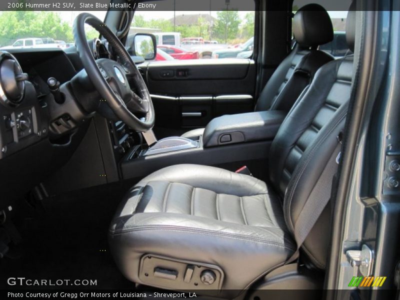 Slate Blue Metallic / Ebony 2006 Hummer H2 SUV