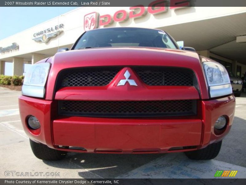 Lava Red / Slate 2007 Mitsubishi Raider LS Extended Cab