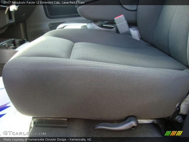 Lava Red / Slate 2007 Mitsubishi Raider LS Extended Cab
