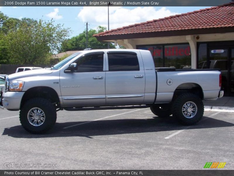 Bright Silver Metallic / Medium Slate Gray 2006 Dodge Ram 1500 Laramie Mega Cab 4x4