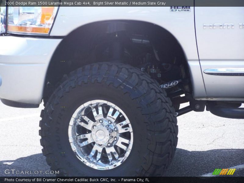Bright Silver Metallic / Medium Slate Gray 2006 Dodge Ram 1500 Laramie Mega Cab 4x4