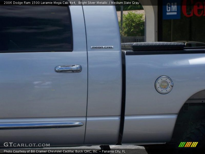 Bright Silver Metallic / Medium Slate Gray 2006 Dodge Ram 1500 Laramie Mega Cab 4x4