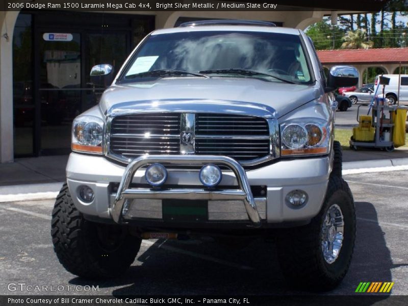 Bright Silver Metallic / Medium Slate Gray 2006 Dodge Ram 1500 Laramie Mega Cab 4x4